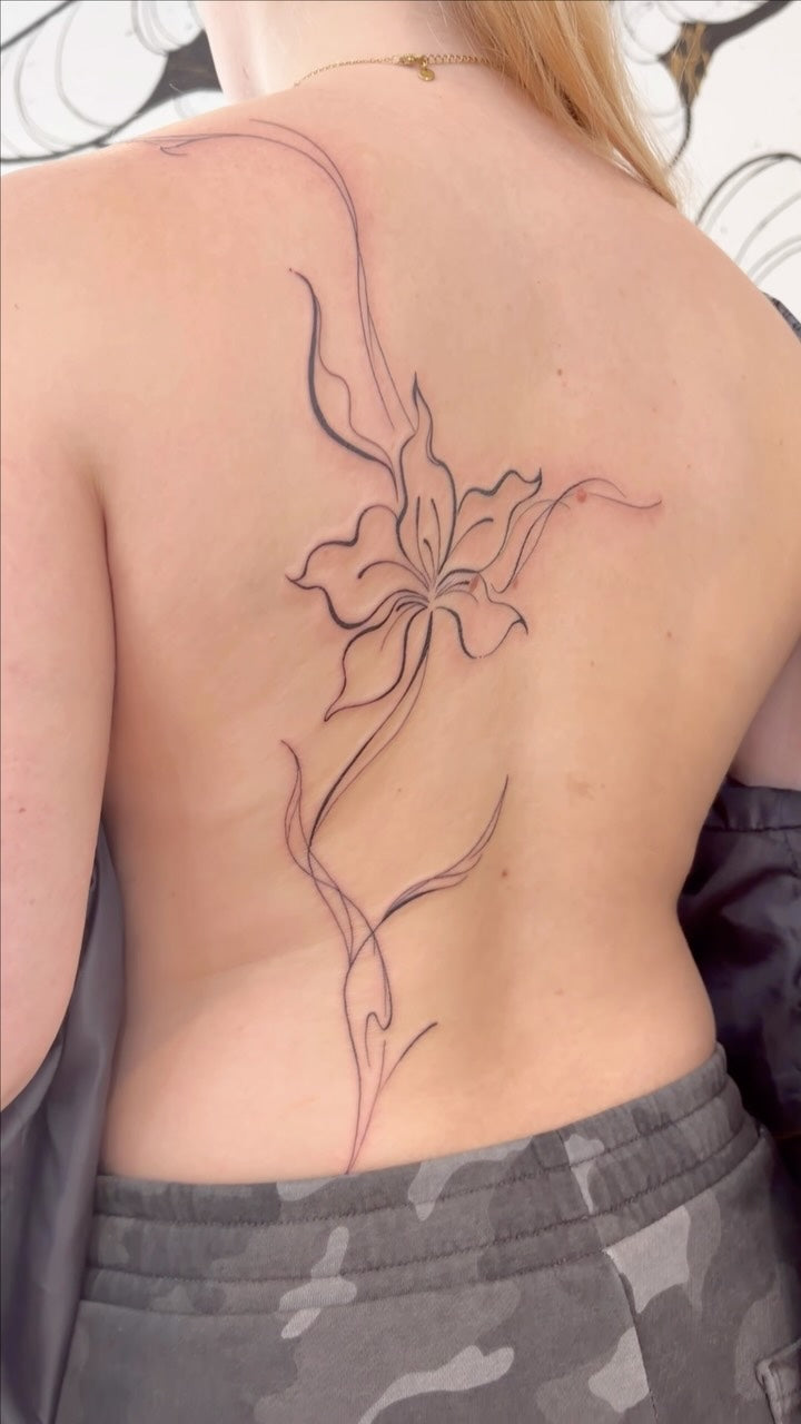 Rücken-Tattoo von Antonia